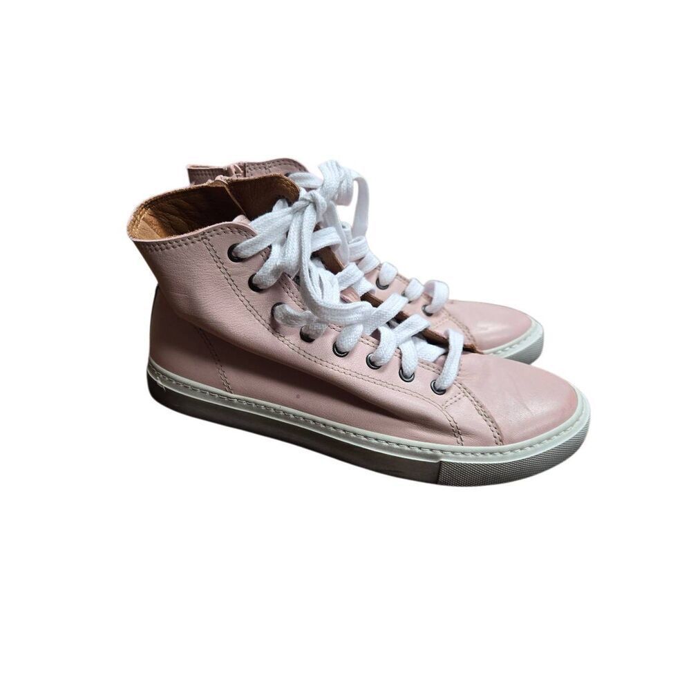 Bueno Women's Riley High Top Leather Sneaker US 8.5/ EU 40 Pink
